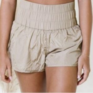 Free People The Way Home Shorts cream coconut Sz M